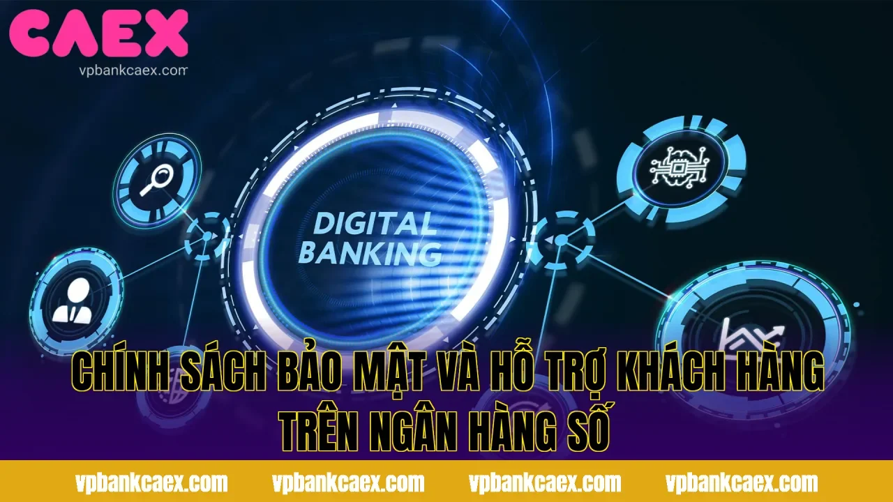 Chính Sách Bảo Mật Và Hỗ Trợ Khách Hàng trên ngân hàng số