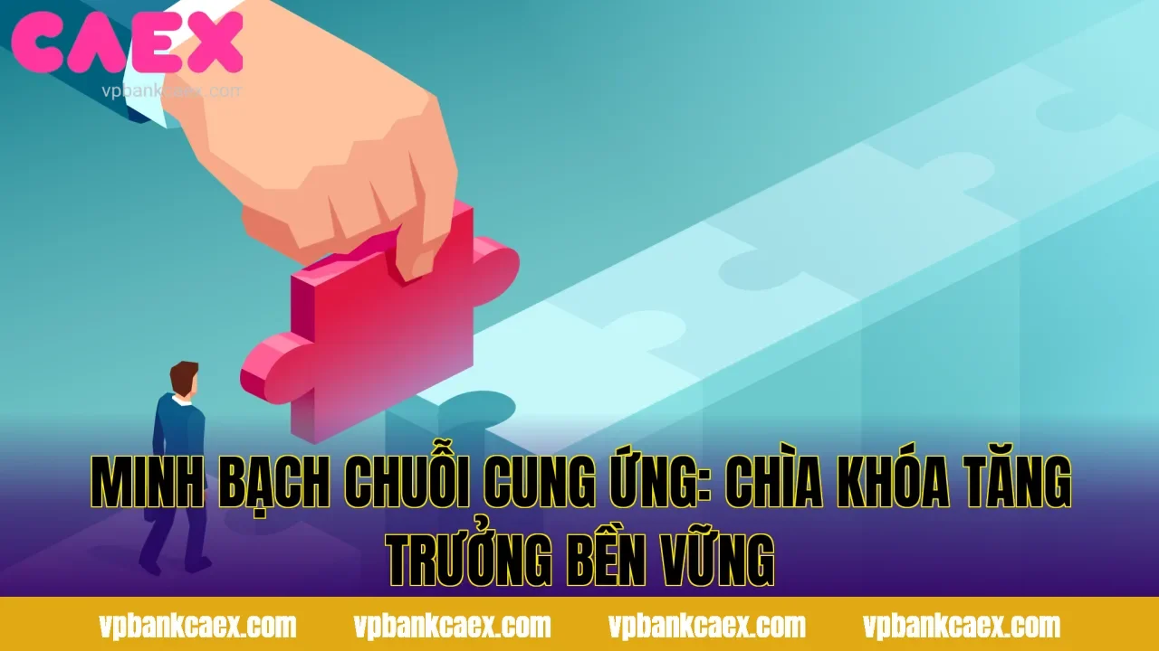 MINH BẠCH CHUỖI CUNG ỨNG: CHÌA KHÓA TĂNG TRƯỞNG BỀN VỮNG