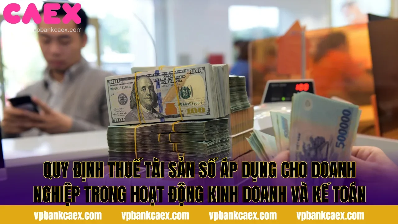 Quy định thuế tài sản số áp dụng cho doanh nghiệp trong hoạt động kinh doanh và kế toán